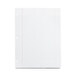Universal UNV20911 8 1/2" x 11" White Pack of College Rule Lined Filler Paper- 100 Sheets Main Thumbnail 1