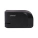 Universal UNV43120 20 Sheet Black Electric Half Strip Stapler with Staple Channel Release Button Main Thumbnail 3
