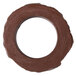 Clipper Mill by GET NPKWOOD-01 2 1/2" Brown Cast Aluminum Faux Wood Napkin Ring Holder Main Thumbnail 4