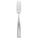 A Bon Chef stainless steel dinner fork with a textured silver handle.