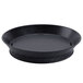 GET RB-880-BK 10 1/2" Black Round Plastic Fast Food Basket with Base - 12/Pack Main Thumbnail 2