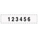Trodat T5546 Six Digit Black Self-Inking Professional Numberer, Type Size 1 1/2 Main Thumbnail 4