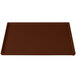 A brown rectangular Tablecraft tray.