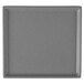 A gray rectangular granite cast aluminum cooling platter with a white background.