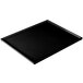 A black rectangular Tablecraft cooling platter.