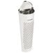 A Fox Run stainless steel nutmeg grater with a handle.