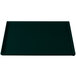 A black rectangular Tablecraft tray with a hunter green border and white speckle on the inside.