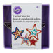 Wilton 191004963 4-Piece Metal Nesting Stars Cookie Cutter Set Main Thumbnail 3