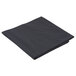 Hoffmaster 220836 50" x 108" Linen-Like Black Table Cover - 20/Case Main Thumbnail 5
