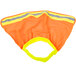 Cordova orange and yellow high visibility neck shade with reflective tape.