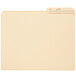 A Smead manila file folder with a label tab.