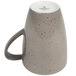 A light gray Schonwald porcelain coffee mug with a handle.