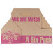 6 Pack Cardboard Wine Bottle Carrier   - 10/Pack Main Thumbnail 4