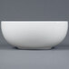 CAC MXS-11 5 Qt. Bright White Porcelain Salad Bowl - 6/Case Main Thumbnail 3