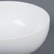 CAC MXS-11 5 Qt. Bright White Porcelain Salad Bowl - 6/Case Main Thumbnail 6