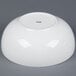 CAC MXS-11 5 Qt. Bright White Porcelain Salad Bowl - 6/Case Main Thumbnail 4