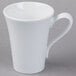 A white Schonwald porcelain espresso cup with a handle.