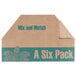 6 Pack Cardboard Beer Bottle Carrier   - 15/Pack Main Thumbnail 3