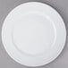 Schonwald 9130027 Fine Dining 10 1/2" Round Continental White Porcelain Plate - 6/Case