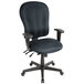 Eurotech FM4080-H5511 4x4 XL Series Charcoal Fabric Mid Back Swivel Office Chair Main Thumbnail 1