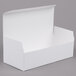 Baker's Mark 1 lb. White 1-Piece Auto-Popup Candy Box - 250/Case Main Thumbnail 4