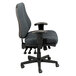 Eurotech 24/7-5801 24/7 Series Dove Charcoal Fabric Mid Back Swivel Office Chair Main Thumbnail 2
