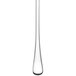 A Libbey stainless steel iced tea spoon with a long black handle.