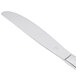 A Libbey Cortland stainless steel utility/dessert knife with a fluted solid handle.