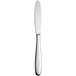 A Libbey stainless steel utility knife with a fluted solid handle.