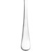 A Libbey stainless steel bouillon spoon with a long handle.