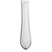 A Libbey stainless steel fluted solid handle steak knife.