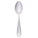A Libbey stainless steel teaspoon with an antique silver handle and spoon.