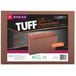 A brown Smead TUFF file folder with a label.