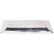 American Metalcraft HMRT1322 22" x 13" Rectangle Hammered Stainless Steel Tray Main Thumbnail 4