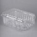 4 lb. Clear Vented Clamshell Produce / Berry Container - 160/Case Main Thumbnail 2