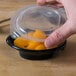 Fabri-Kal LFC SideKicks Microwaveable Side Dish Bowl / Container Vented Lid - 750/Case Main Thumbnail 6