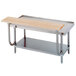 Advance Tabco TA-927 84" Adjustable Hardwood Cutting Board Main Thumbnail 2