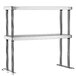 Eagle Group DOS-HT2 Stainless Steel Double Deck Overshelf - 33" x 10" Main Thumbnail 1
