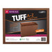A brown box of Smead TUFF expanding files with a red and purple label.