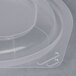 Fabri-Kal LFC SideKicks Microwaveable Side Dish Bowl / Container Vented Lid - 75/Pack Main Thumbnail 5