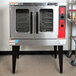 A Vulcan VC5ED commercial convection oven with glass doors.