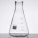 An American Metalcraft Erlenmeyer flask with measurements on it.