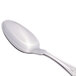 A Libbey stainless steel teaspoon with a silver handle and spoon.