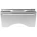 A Sterno stainless steel chafer frame with a handle and holes.