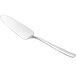 An Arcoroc stainless steel cake server with a silver finish.