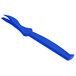 A blue Choice Shuckaneer seafood sheller with a handle.