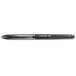 Uni-Ball 1927631 Air Black Ink with Black Barrel 0.7mm Roller Ball Stick Pen - 12/Pack Main Thumbnail 2