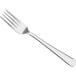 Choice Windsor 7" 18/0 Stainless Steel Dinner Fork - 12/Case Main Thumbnail 1