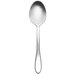A silver Chef & Sommelier teaspoon with a white handle.