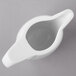 Schonwald 9194715 Avanti Gusto 5 oz. Continental White Porcelain Creamer - 12/Case Main Thumbnail 5